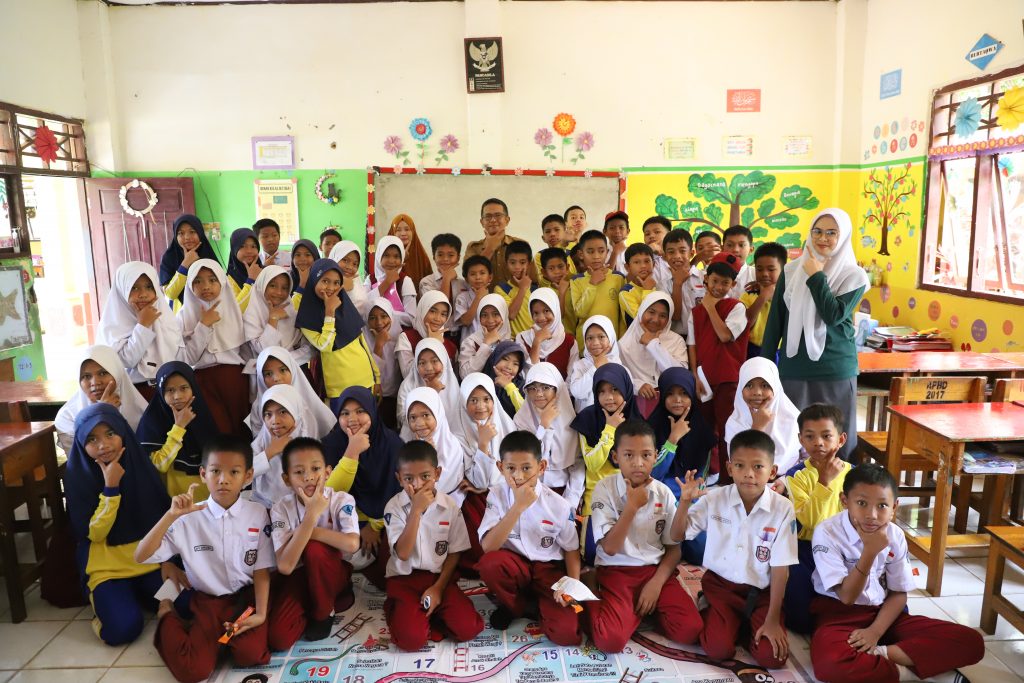 Launching Geopark Menyapa Sekolah